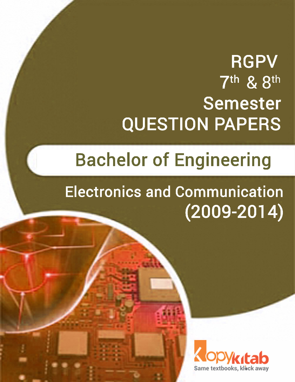 RGPV QUESTION PAPERS 4th Year Electronics and Communication (2009-2014) - Page 1