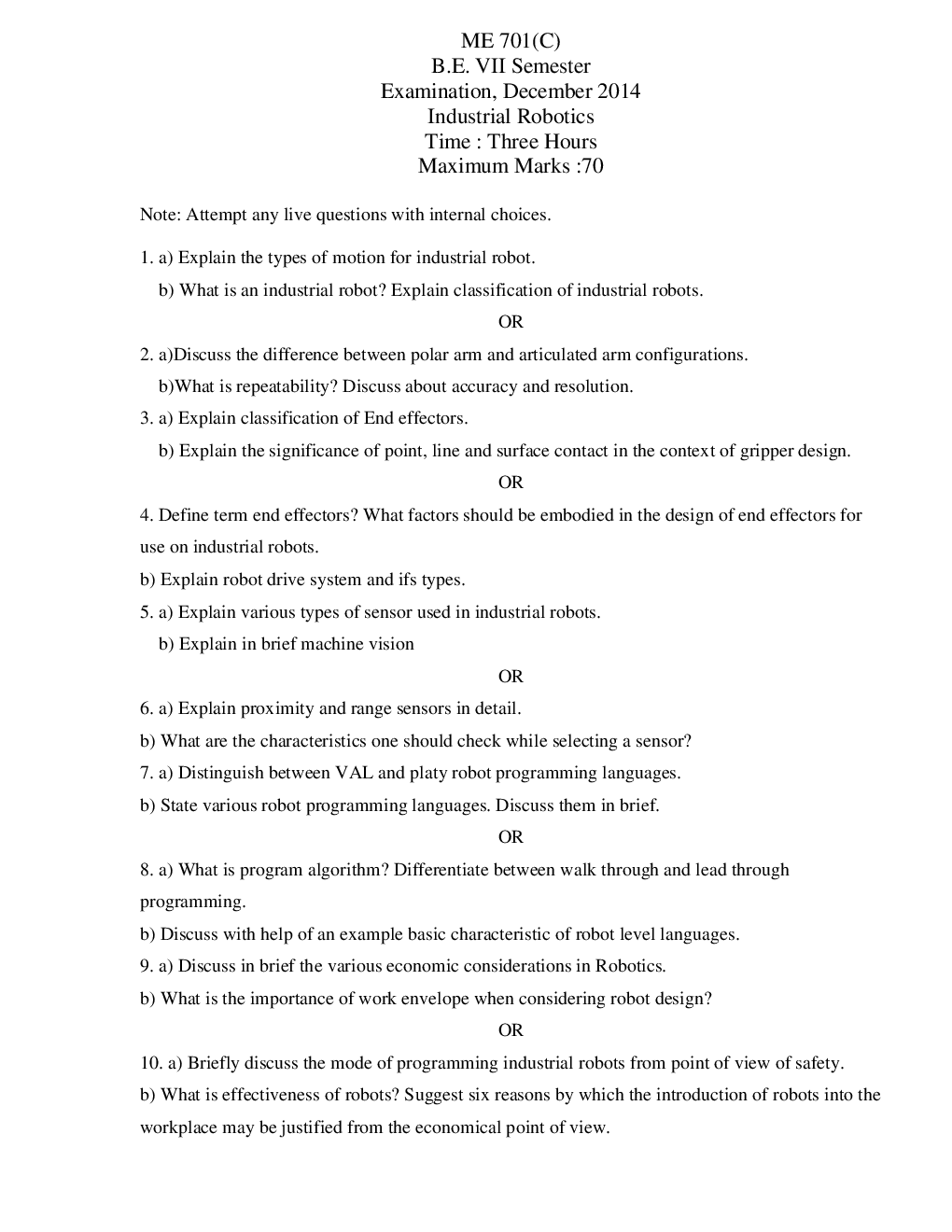 RGPV QUESTION PAPERS 4th Year Mechanical Engineering (2009-2014) - Page 3