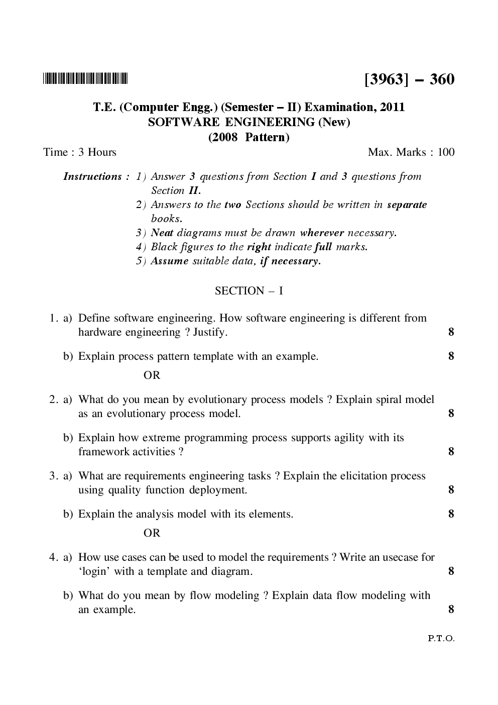 PUNE UNIVERSITY QUESTION PAPERS 3rd Year Computer Engineering (2009-2014) - Page 2