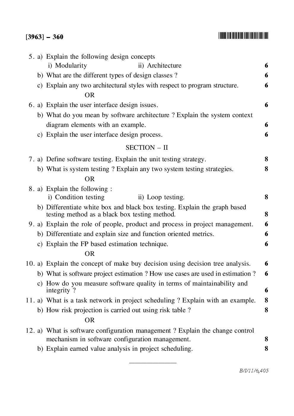 PUNE UNIVERSITY QUESTION PAPERS 3rd Year Computer Engineering (2009-2014) - Page 3