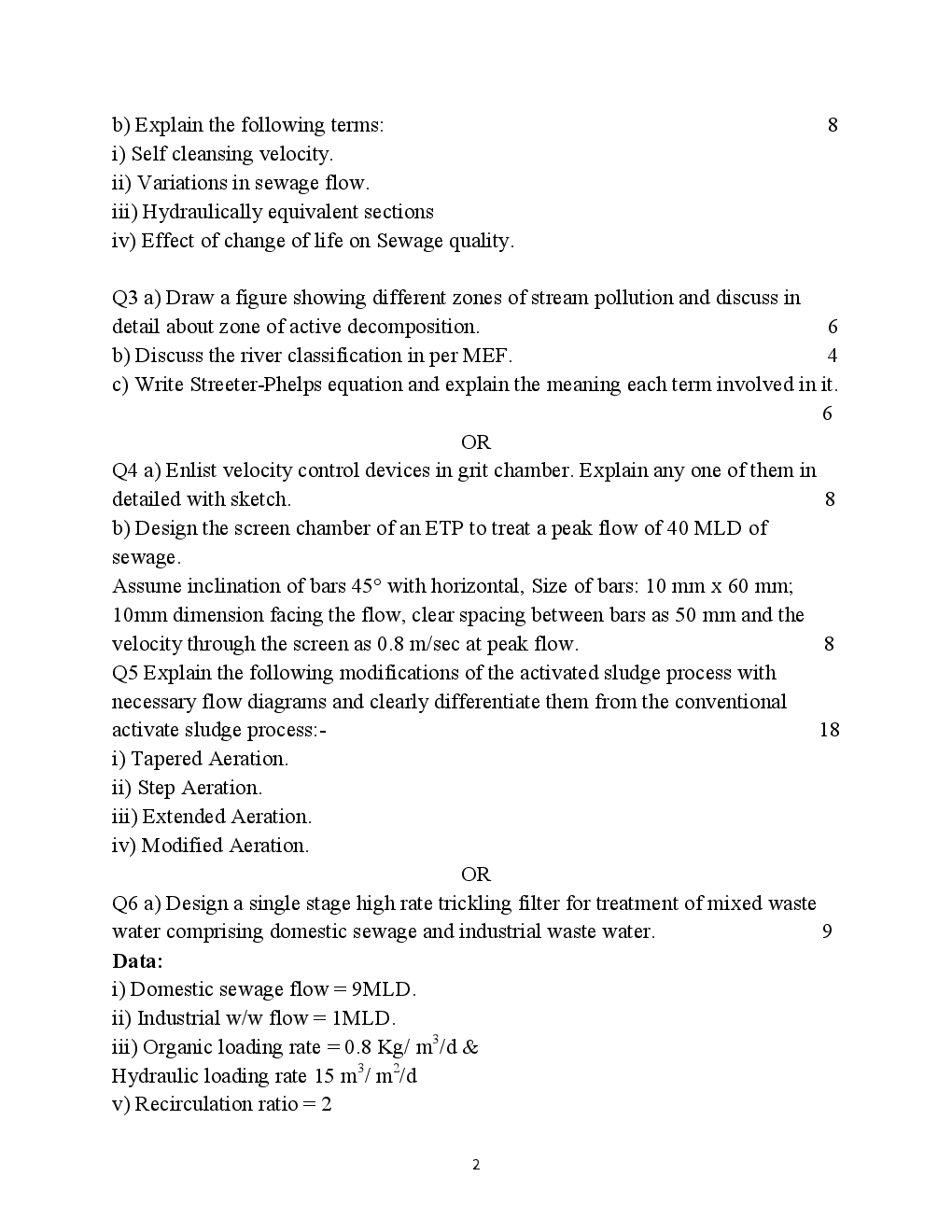 PUNE UNIVERSITY QUESTION PAPERS 4th Year Civil Engineering (2009-2014) - Page 3