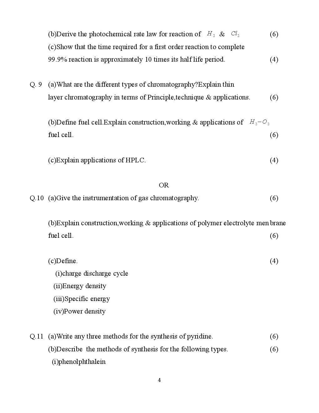 PUNE UNIVERSITY QUESTION  QUESTION PAPERS 2nd Year Chemical Engineering (2009-2014) - Page 5