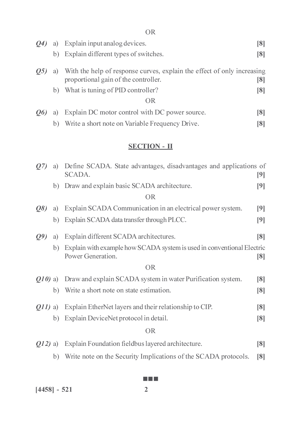 PUNE UNIVERSITY QUESTION PAPERS 4th Year Electrical Engineering (2009-2014) - Page 5