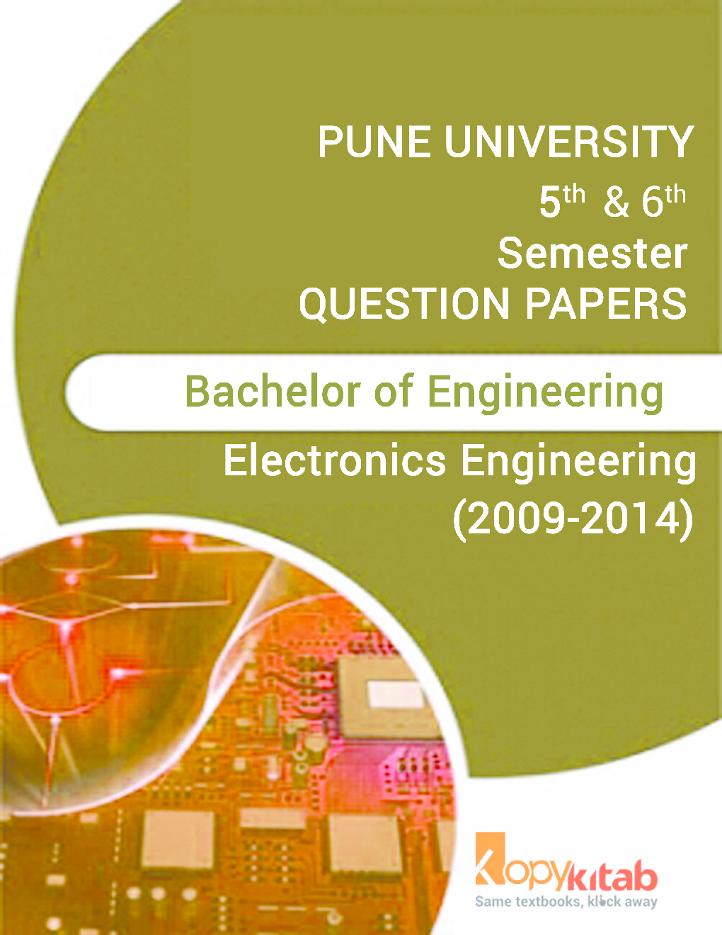 PUNE UNIVERSITY QUESTION PAPERS 3rd Year  Electronics Engineering (2009-2014) - Page 1