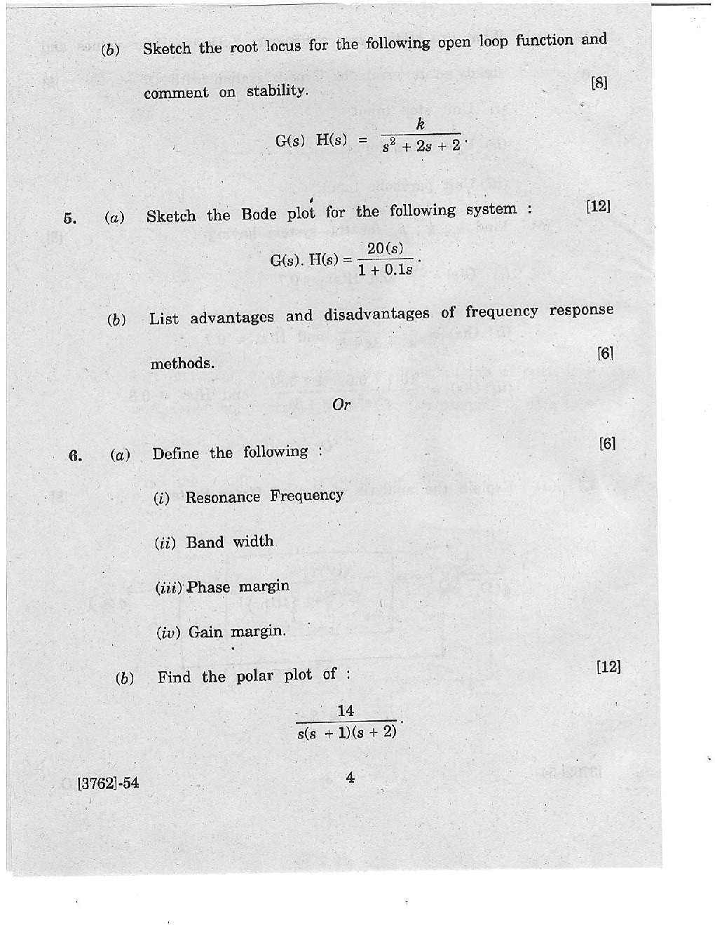PUNE UNIVERSITY QUESTION PAPERS 3rd Year  Electronics Engineering (2009-2014) - Page 5