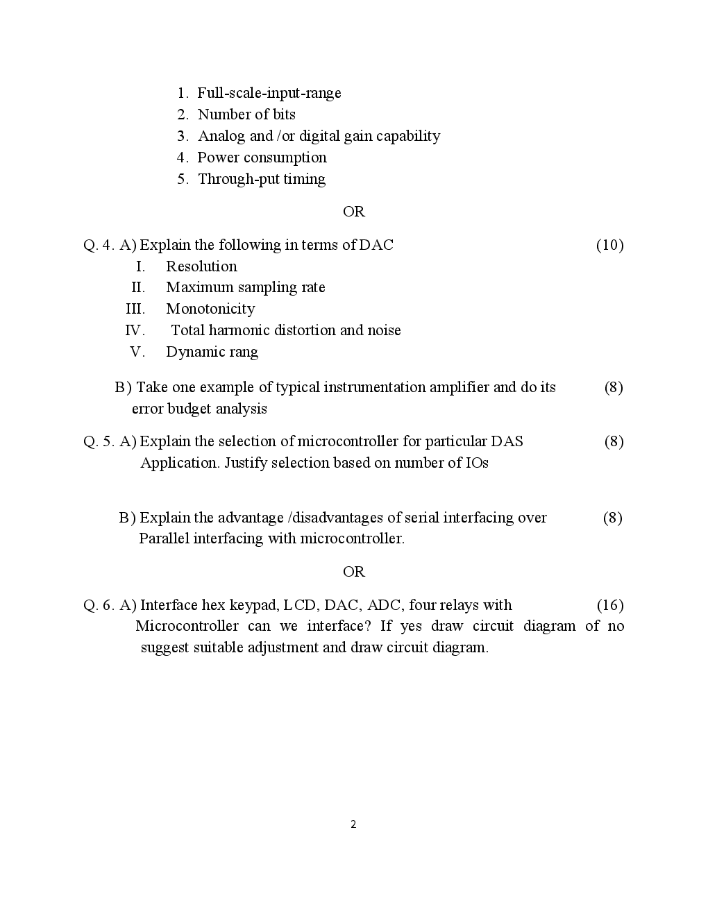 PUNE UNIVERSITY QUESTION PAPERS 4th Year Electronics Engineering (2009-2014) - Page 3
