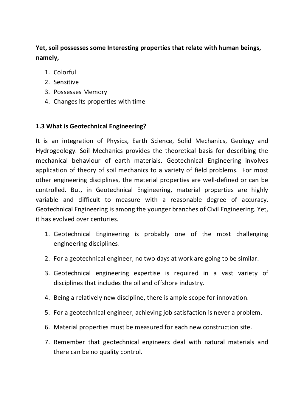 VTU eNotes On Geotechnical Engineering-I (Civil Engineering) - Page 4