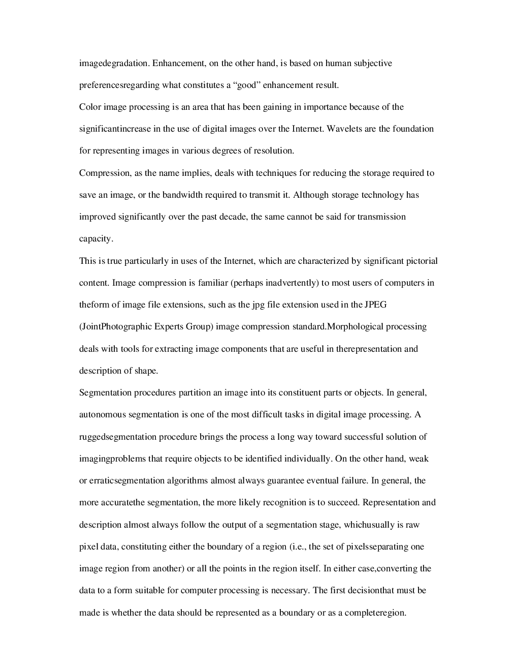 VTU eNotes On Digital Image Processing (Computer Science) - Page 5