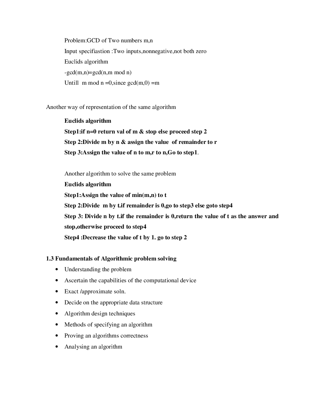 VTU eNotes On Analysis and Design of Algorithms (Computer Science) - Page 4