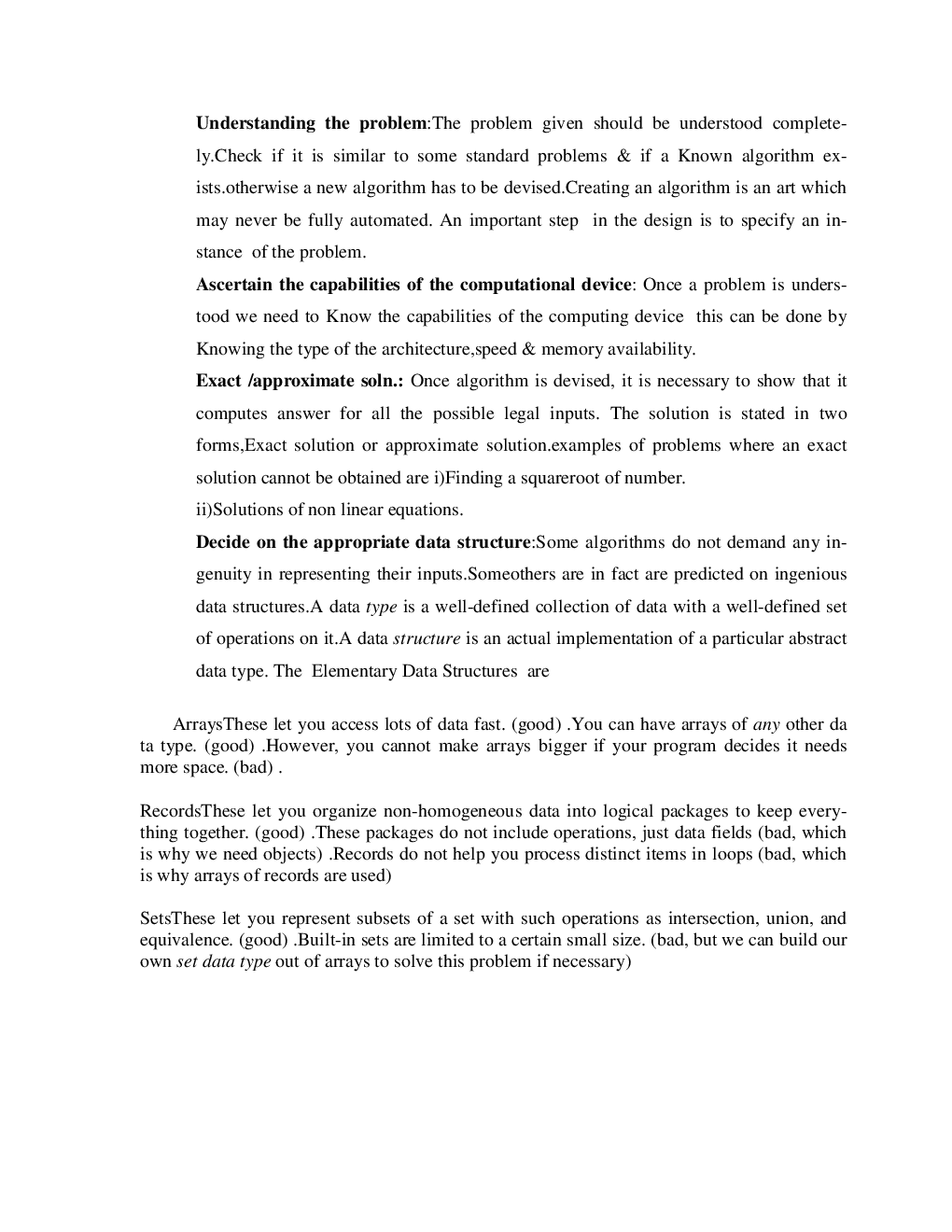 VTU eNotes On Analysis and Design of Algorithms (Computer Science) - Page 5