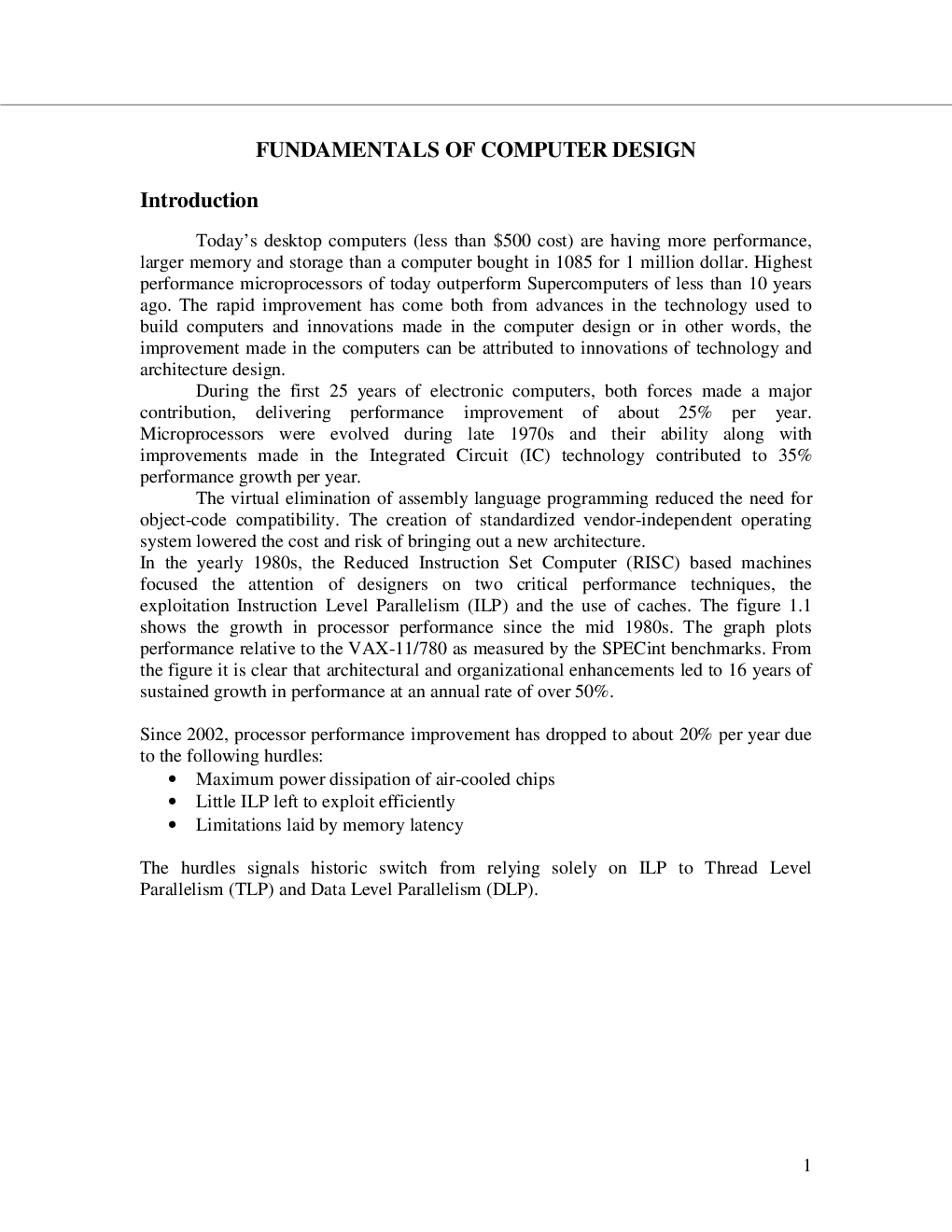 VTU eNotes On Advanced Computer Architecture (Computer Science) - Page 2