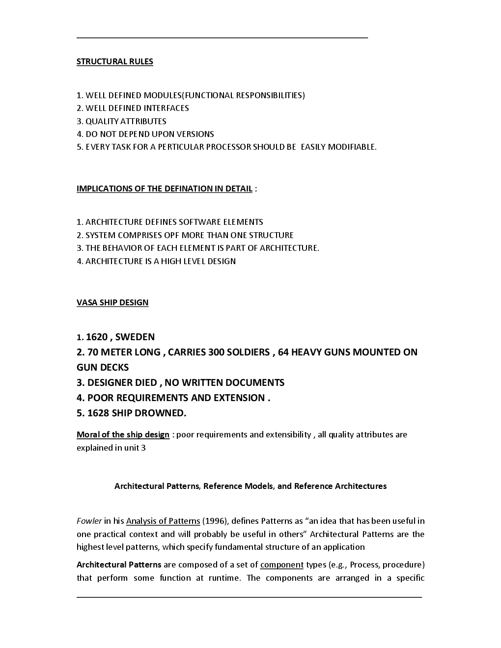 VTU eNotes On Software Architecture (Computer Science) - Page 3