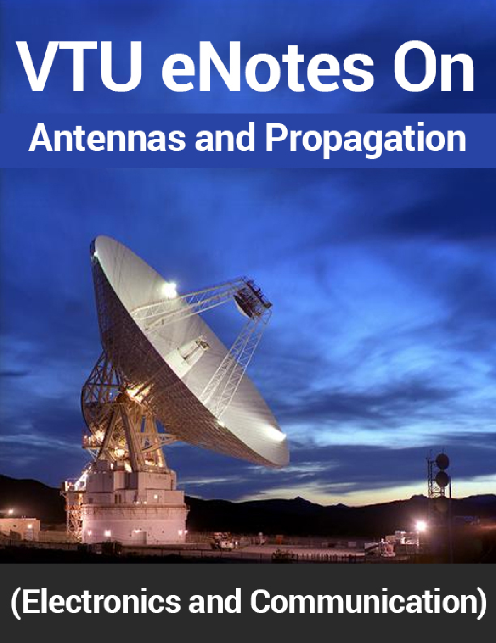 VTU eNotes On Antennas and Propagation (Electronics and Communication) - Page 1