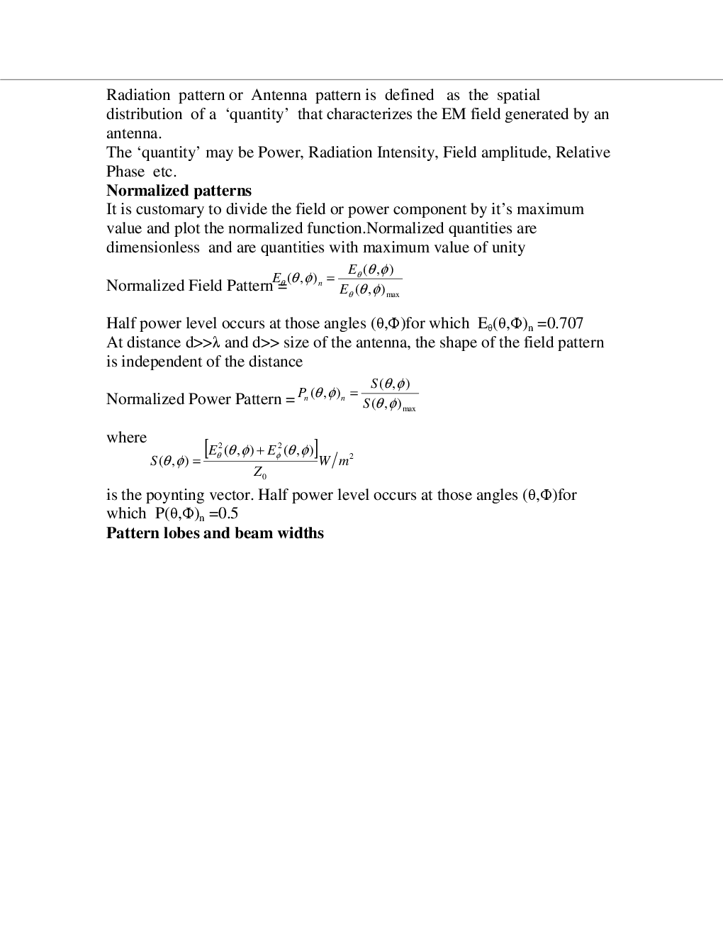 VTU eNotes On Antennas and Propagation (Electronics and Communication) - Page 5