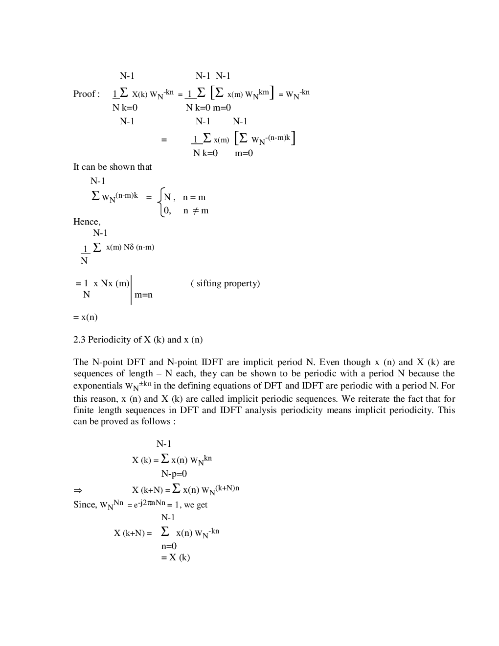 VTU eNotes On Digital Signal Processing (Electronics and Communication) - Page 5