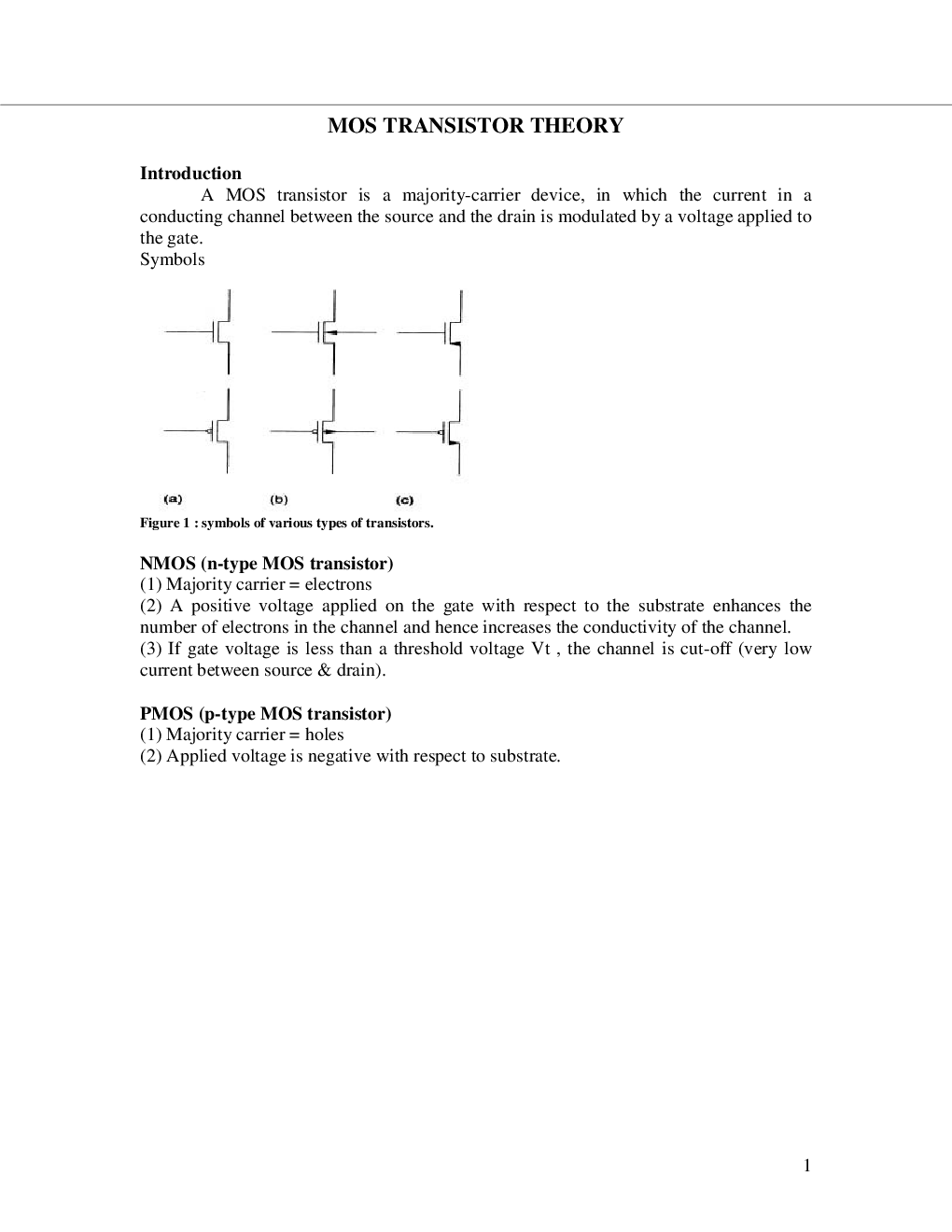 VTU eNotes On Fundamentals of CMOS VLSI (Electronics and Communication) - Page 2