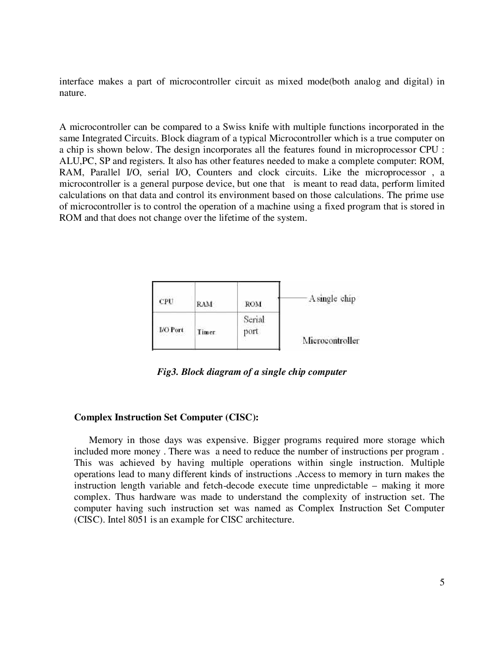 VTU eNotes On Micro Controllers (Electronics and Communication) - Page 5