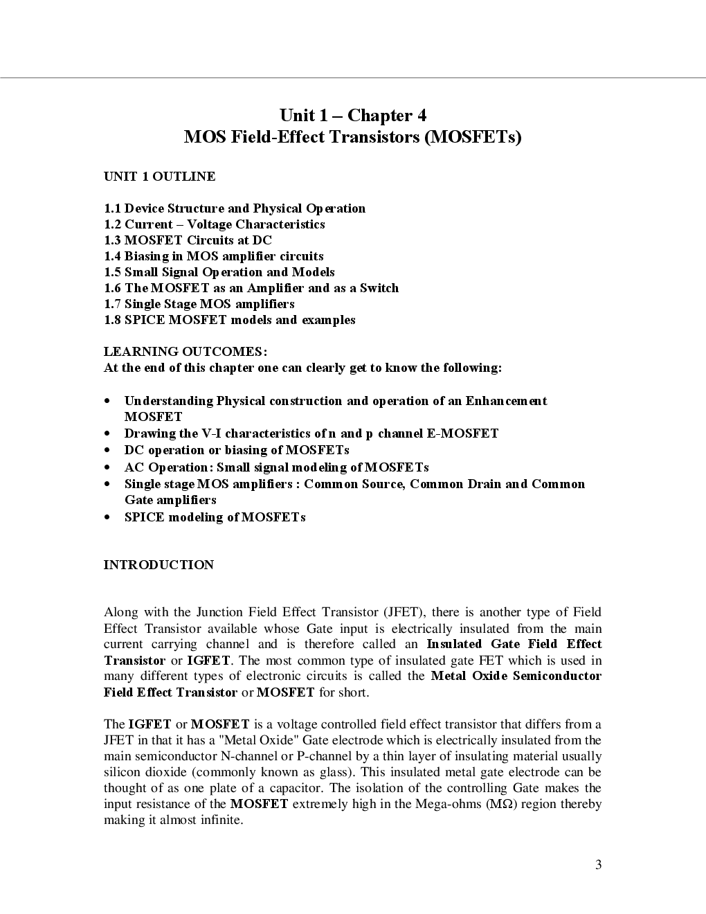 VTU eNotes On Micro Electronics Circuits (Electronics and Communication) - Page 2