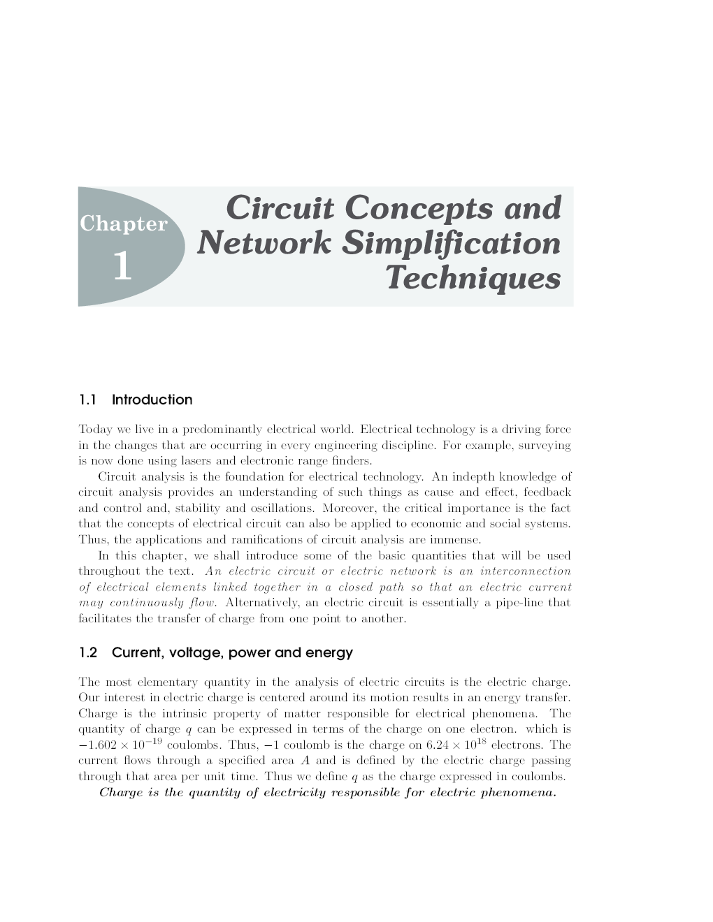 VTU eNotes On Network Analysis (Electrical And Electronics Engineering) - Page 2