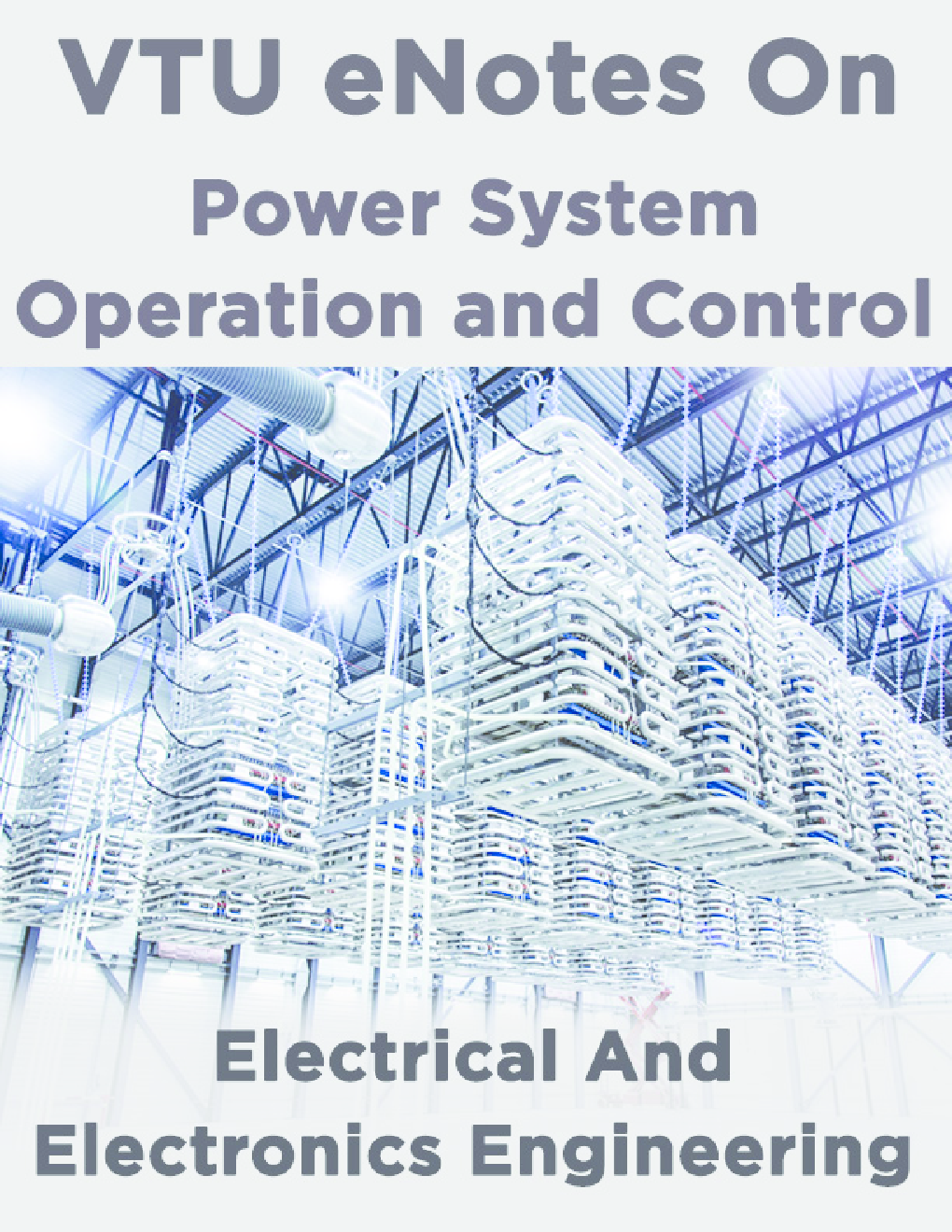 VTU eNotes On Power System Operation and Control (Electrical And Electronics Engineering) - Page 1
