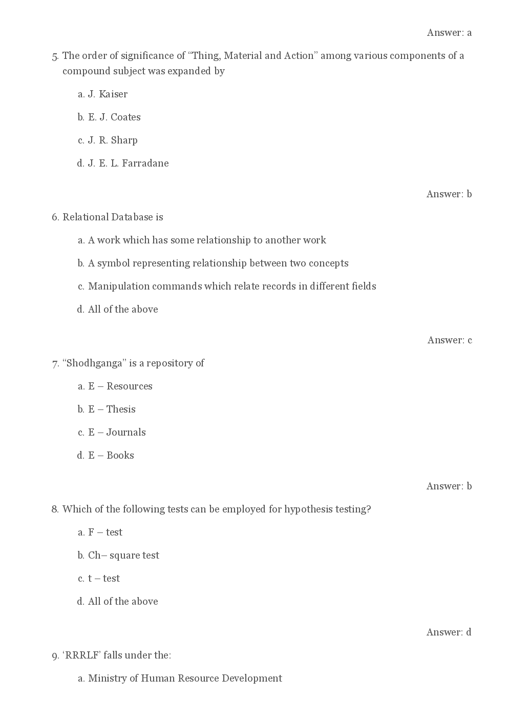 CBSE UGC NET Previous Year 2012-14 Solved Question Papers Library and Information Science Paper-II (June-Dec) - Page 3
