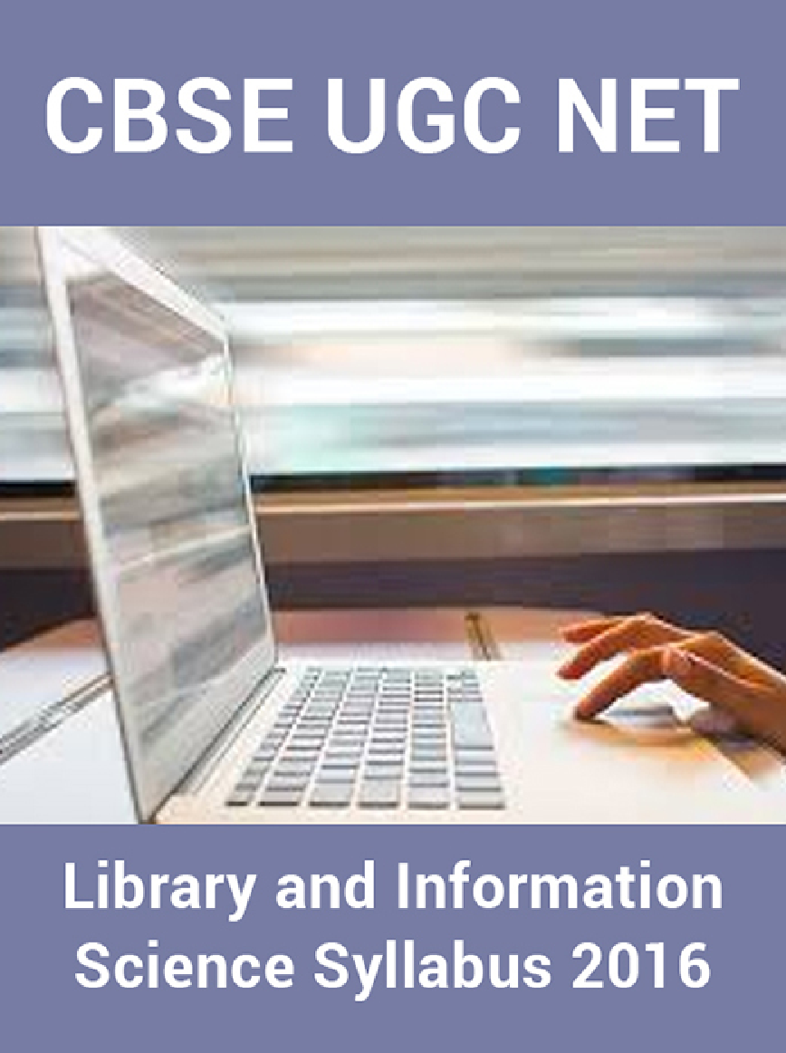 CBSE UGC NET Library and Information Science Syllabus 2016 - Page 1
