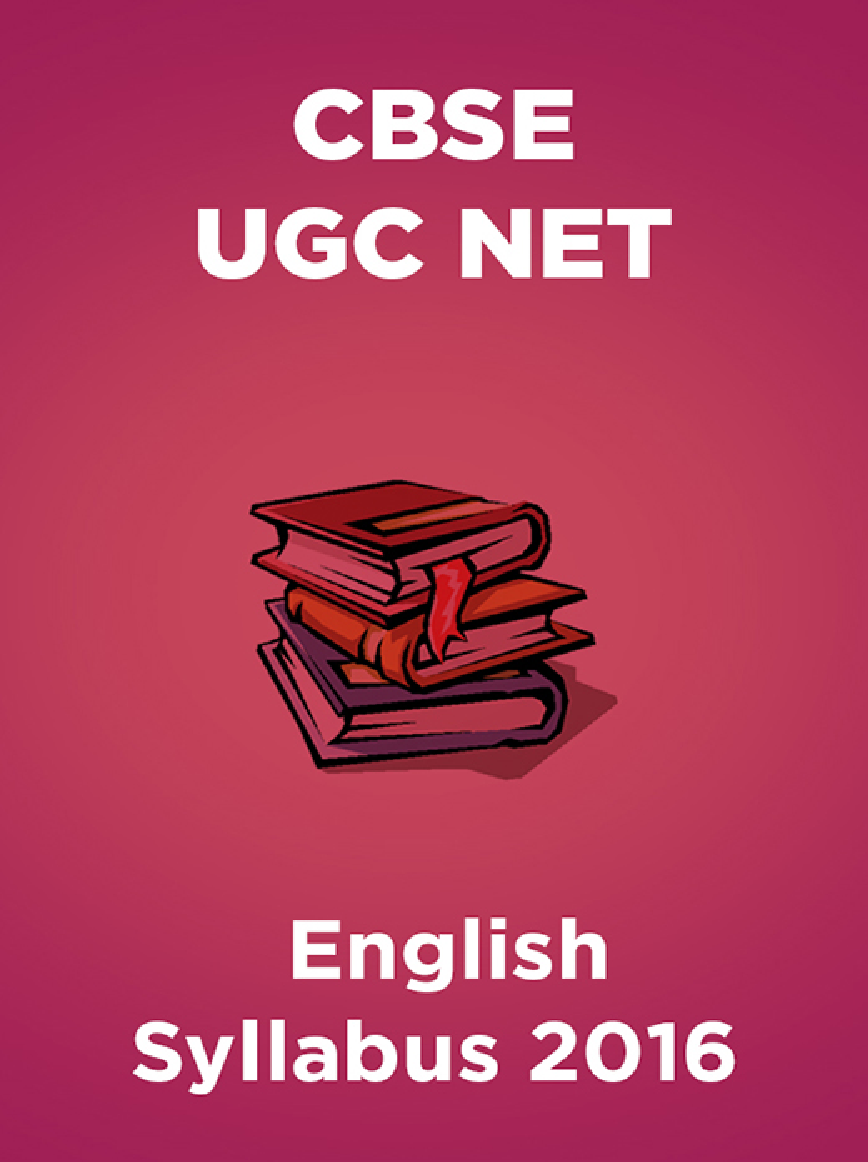 CBSE UGC NET English Syllabus 2016 - Page 1