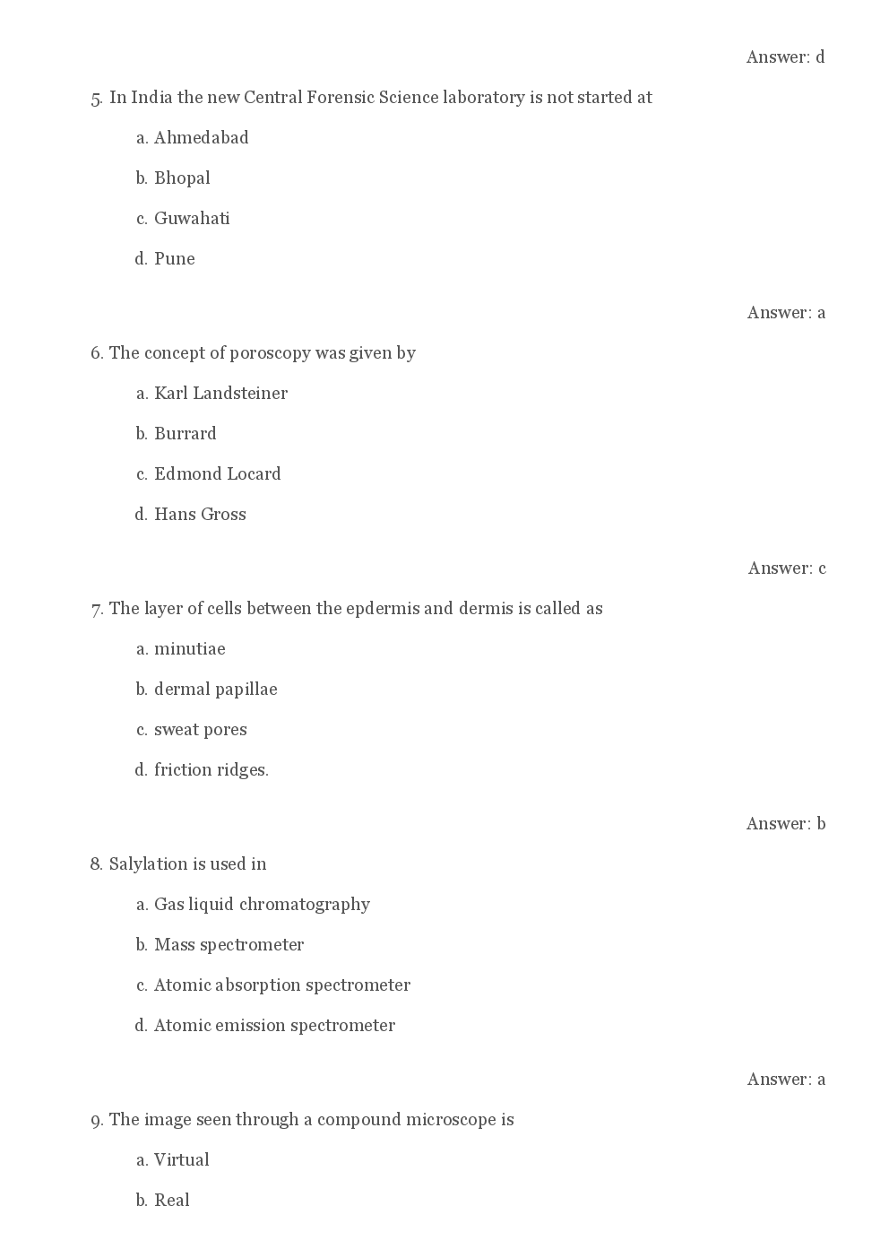 CBSE UGC NET Previous Year 2012-14 Solved Question Papers Forensic Science Paper-II (June-Dec) - Page 3