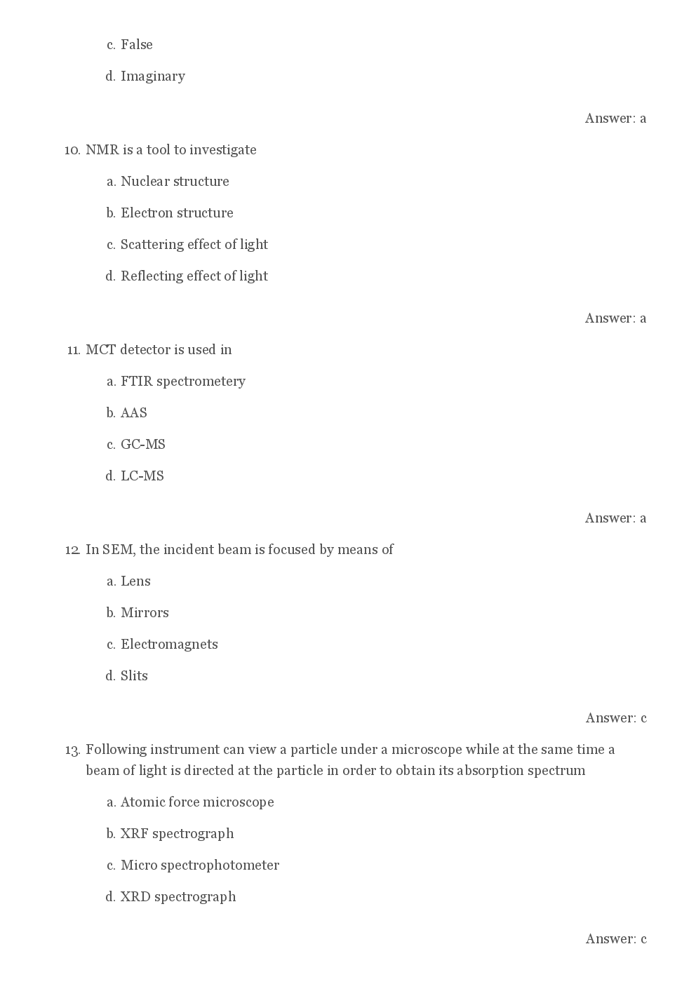 CBSE UGC NET Previous Year 2012-14 Solved Question Papers Forensic Science Paper-II (June-Dec) - Page 4