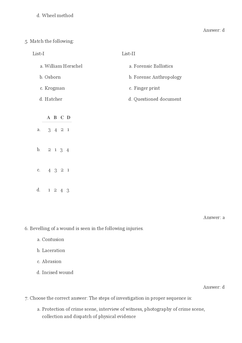 CBSE UGC NET Previous Year 2012-14 Solved Question Papers Forensic Science Paper-III (June-Dec) - Page 3