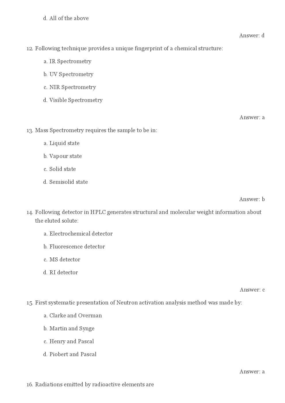 CBSE UGC NET Previous Year 2012-14 Solved Question Papers Forensic Science Paper-III (June-Dec) - Page 5