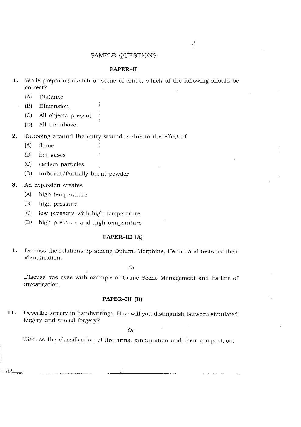 CBSE UGC NET Forensic Science Syllabus 2016 - Page 5