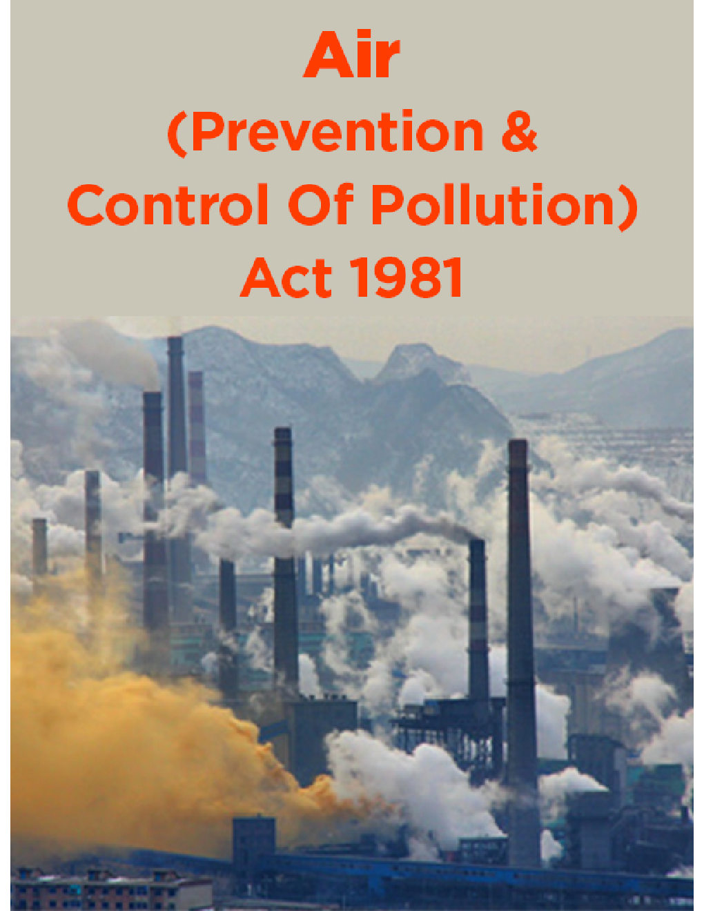 Air (Prevention And Control Of Pollution) Act 1981 - Page 1