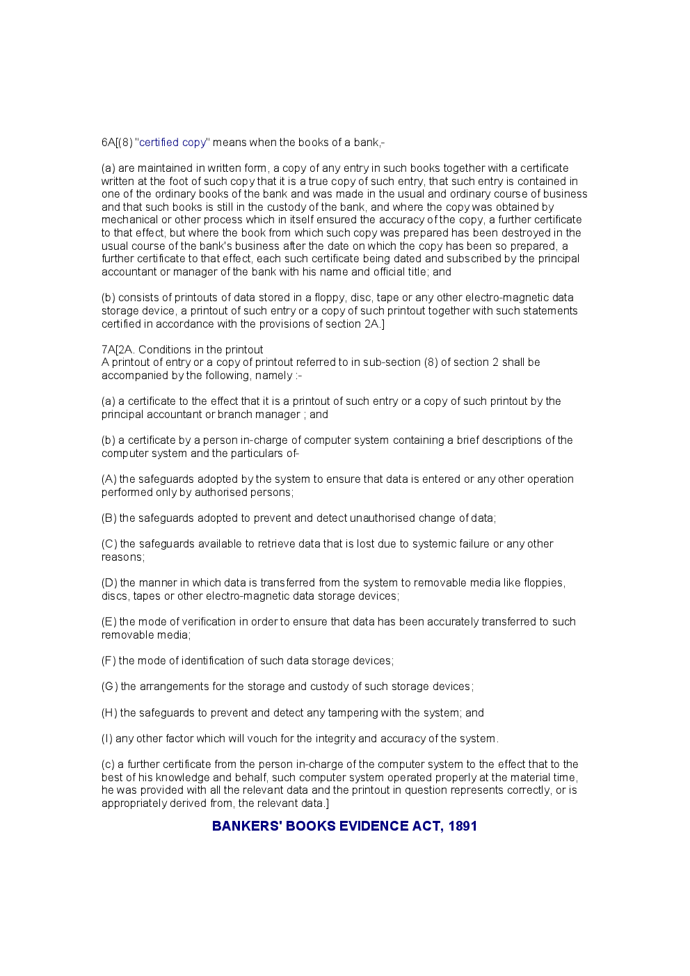 Bankers' Books Evidence Act 1891 - Page 3