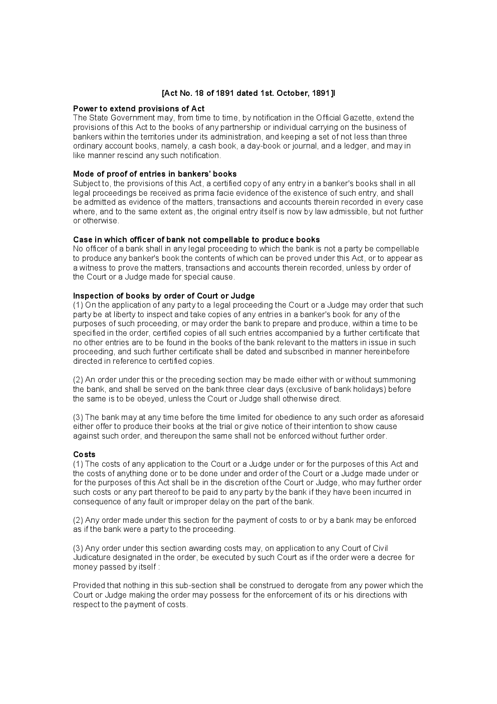 Bankers' Books Evidence Act 1891 - Page 4