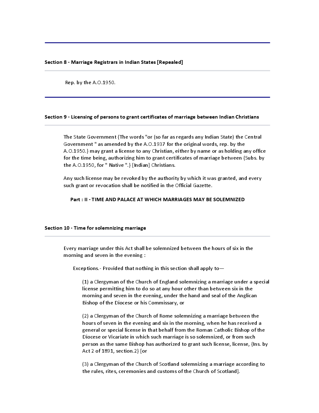 Christian Marriage Act 1872 - Page 5