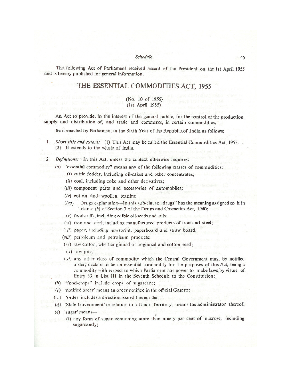 Essential Commodity Act 1955 - Page 2