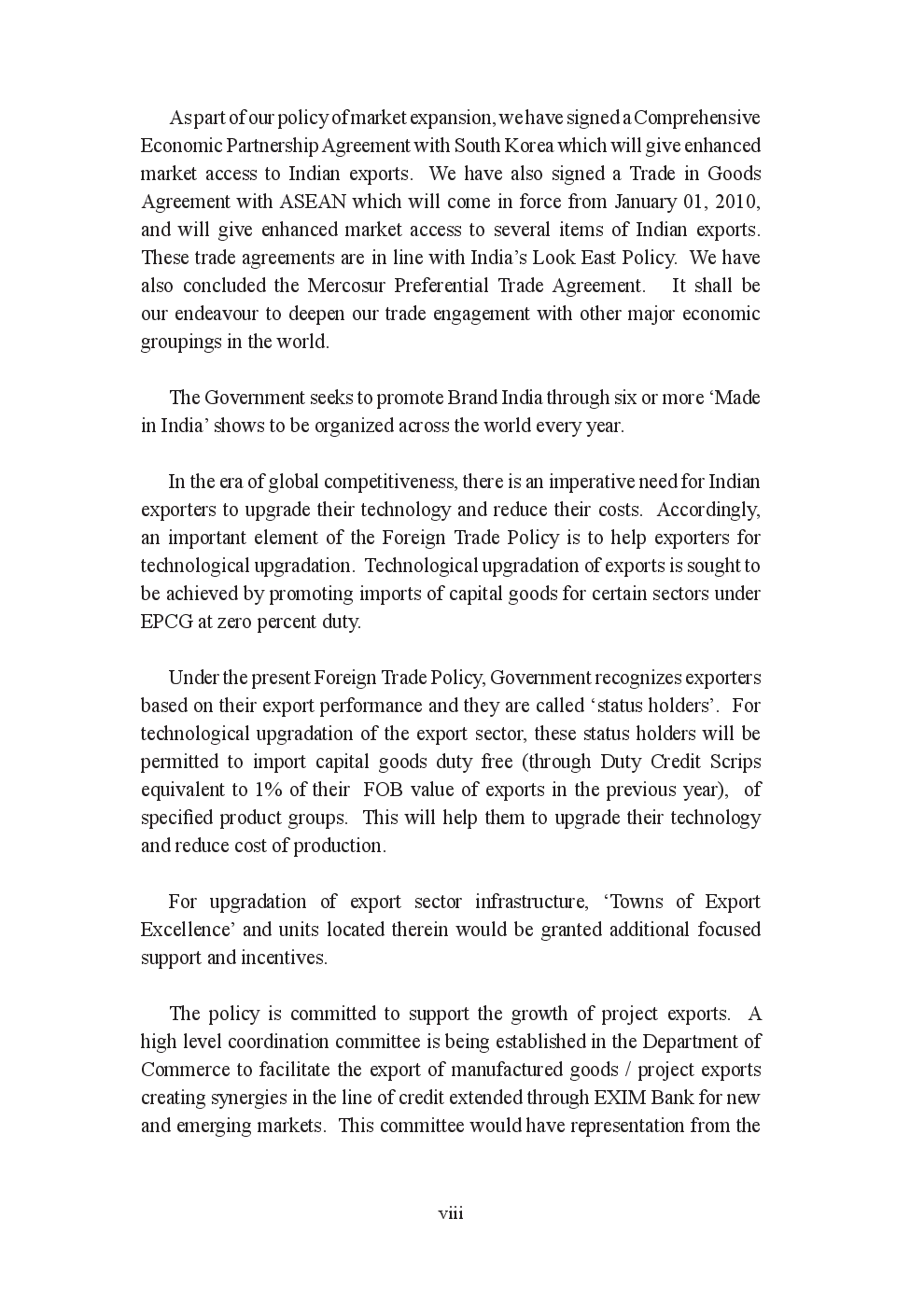 Foreign Trade Policy 2009-2014 - Page 5