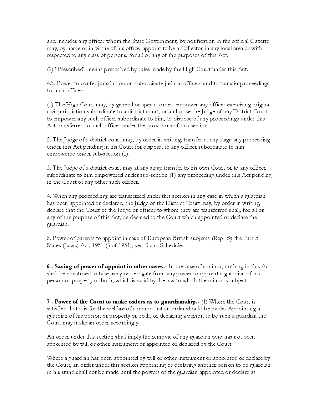 Guardians and Wards Act 1890 - Page 4