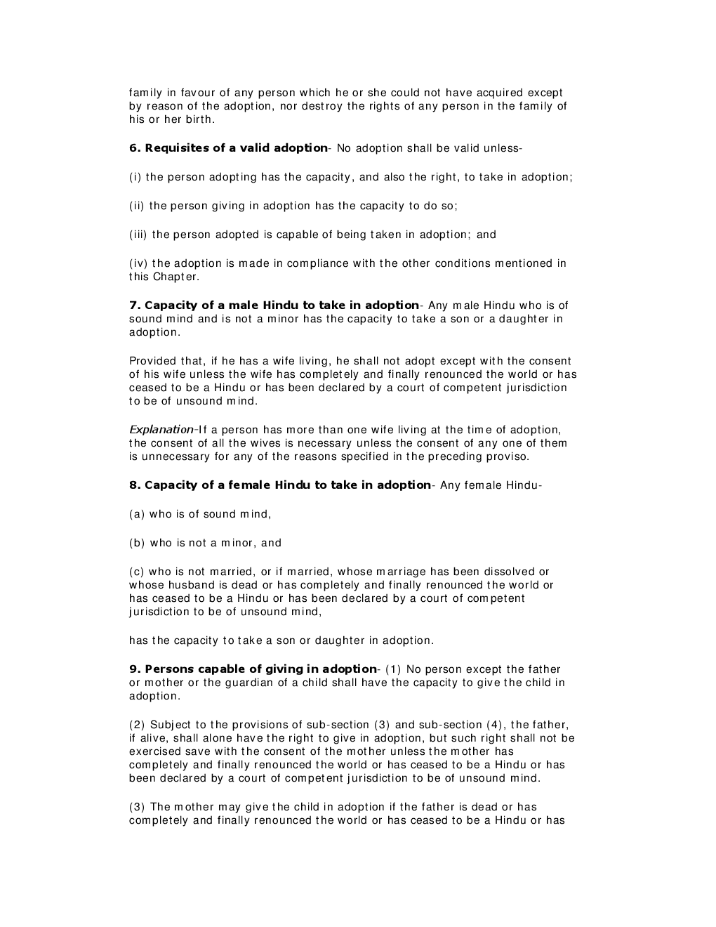 The Hindu Adoptions And Maintenance Act 1956 - Page 4