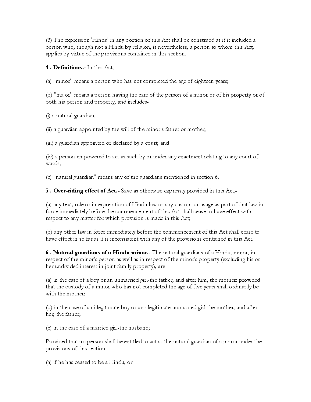 Hindu Minority and Guardianship Act 1956 - Page 3