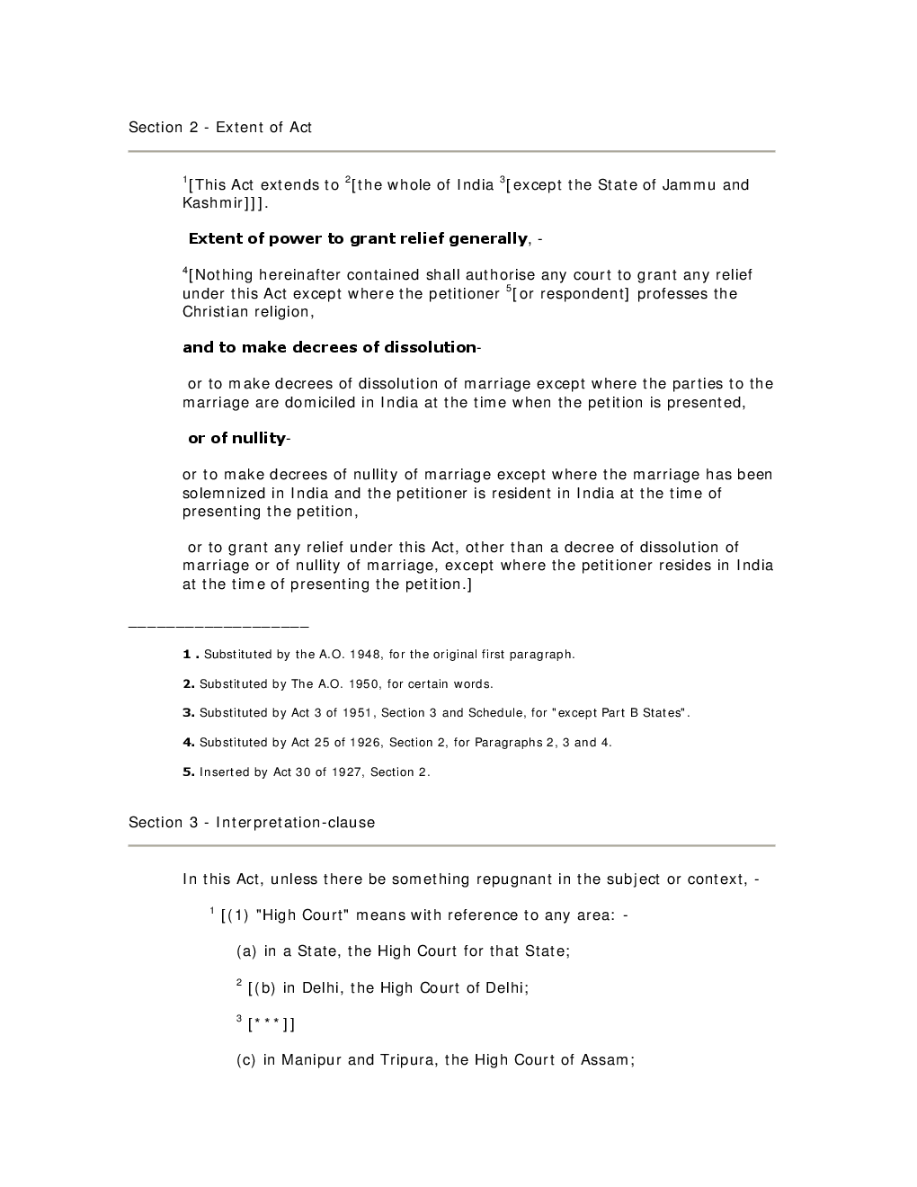 The Indian Divorce Act 1869 - Page 3