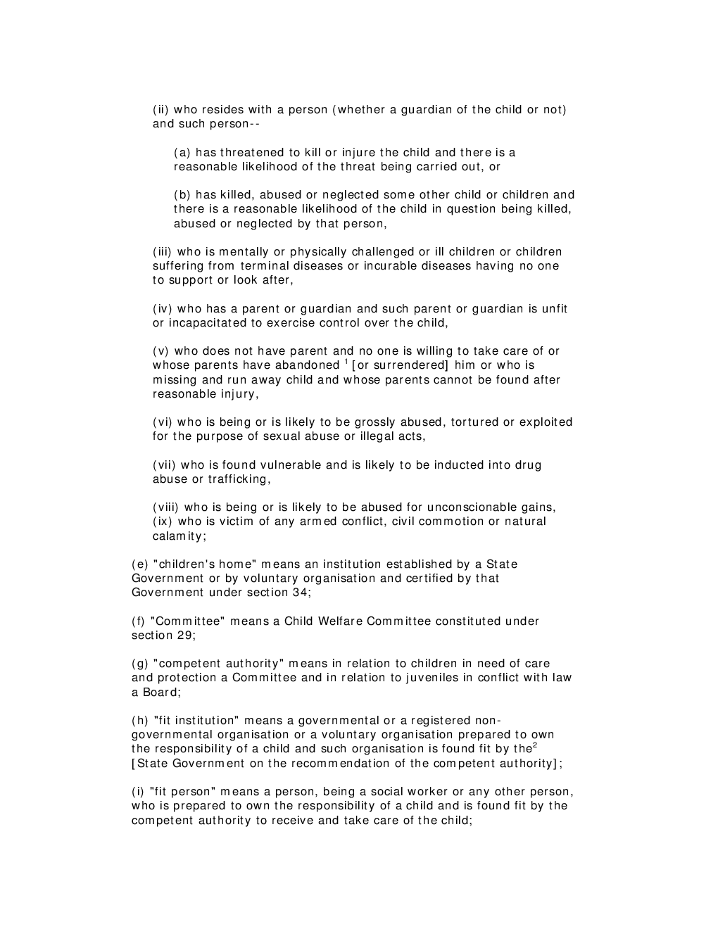 Juvenile Justice (Care and Protection of Children) Act 2000 - Page 5