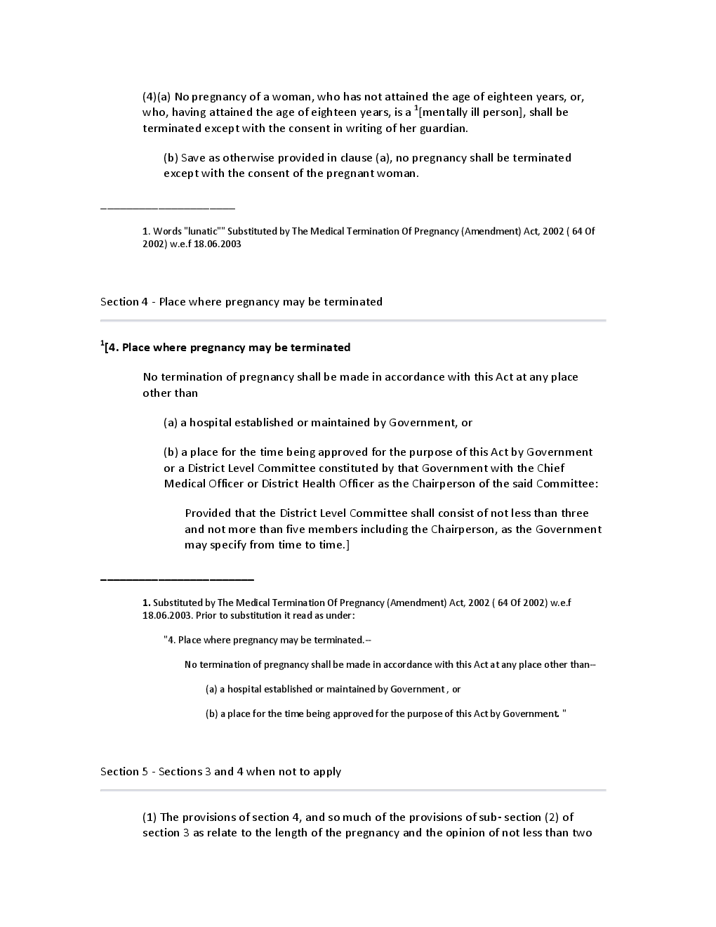 Medical Termination Of Pregnancy Act 1971 - Page 4