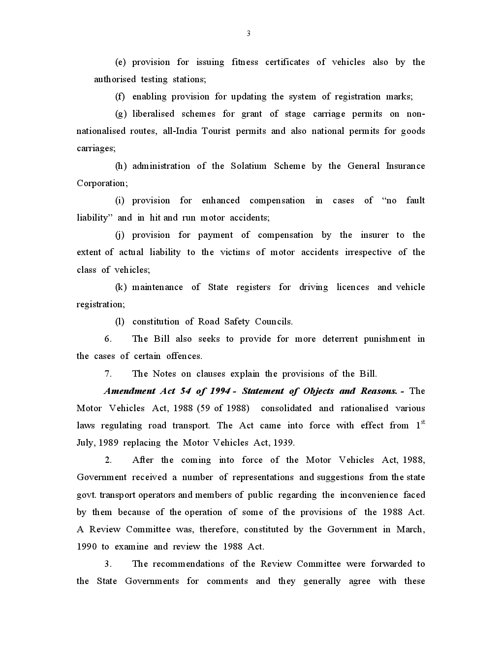 Motor Vehicles Act 1988 - Page 4