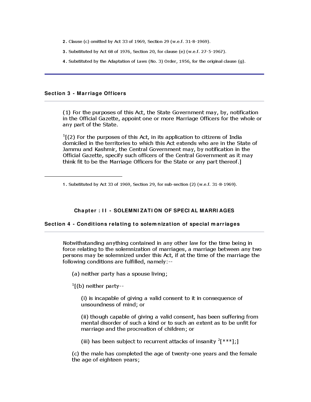 The Special Marriage Act 1954 - Page 4