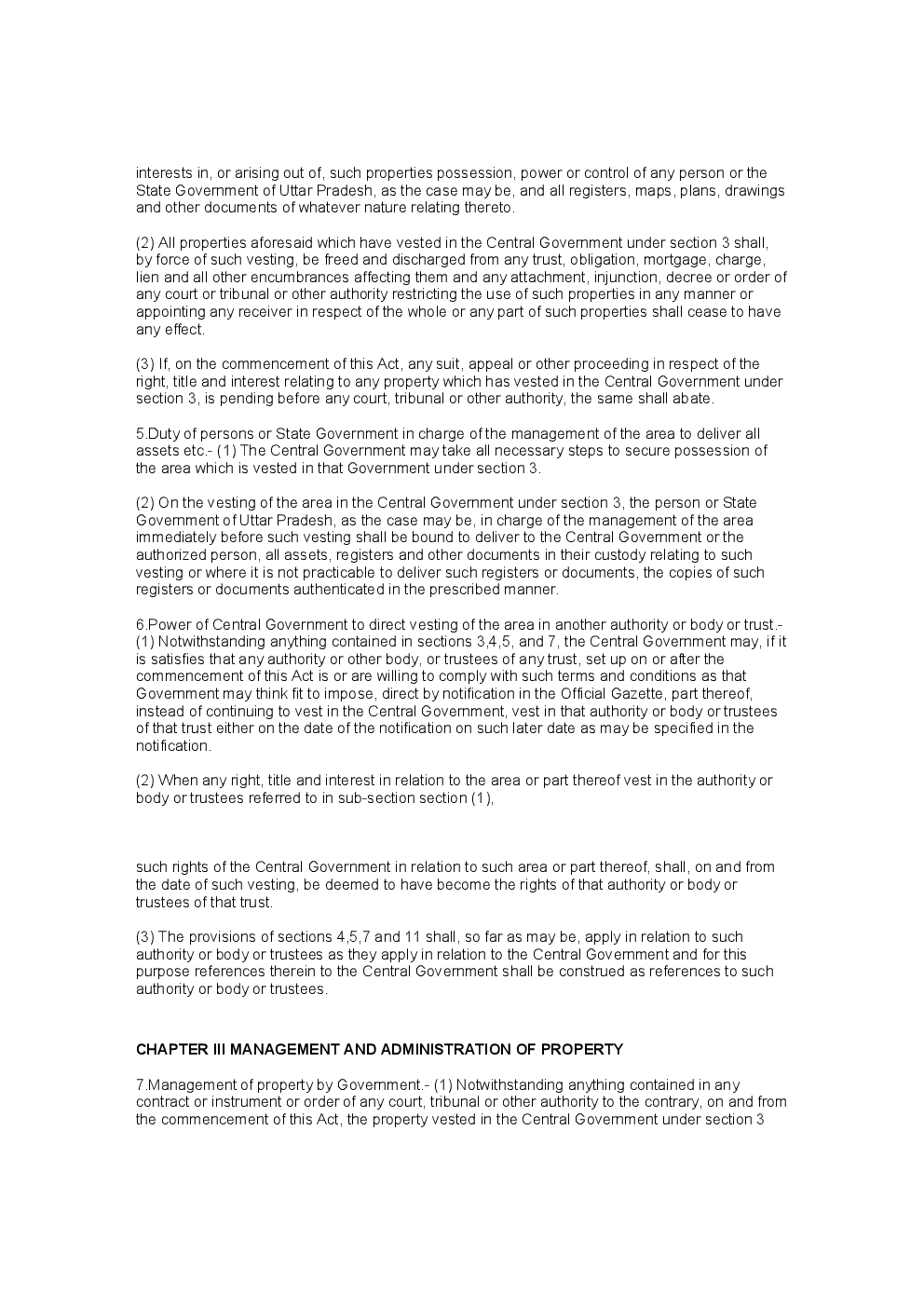 The Acquisition Of Certain Area At Ayodhya Act 1993  - Page 3