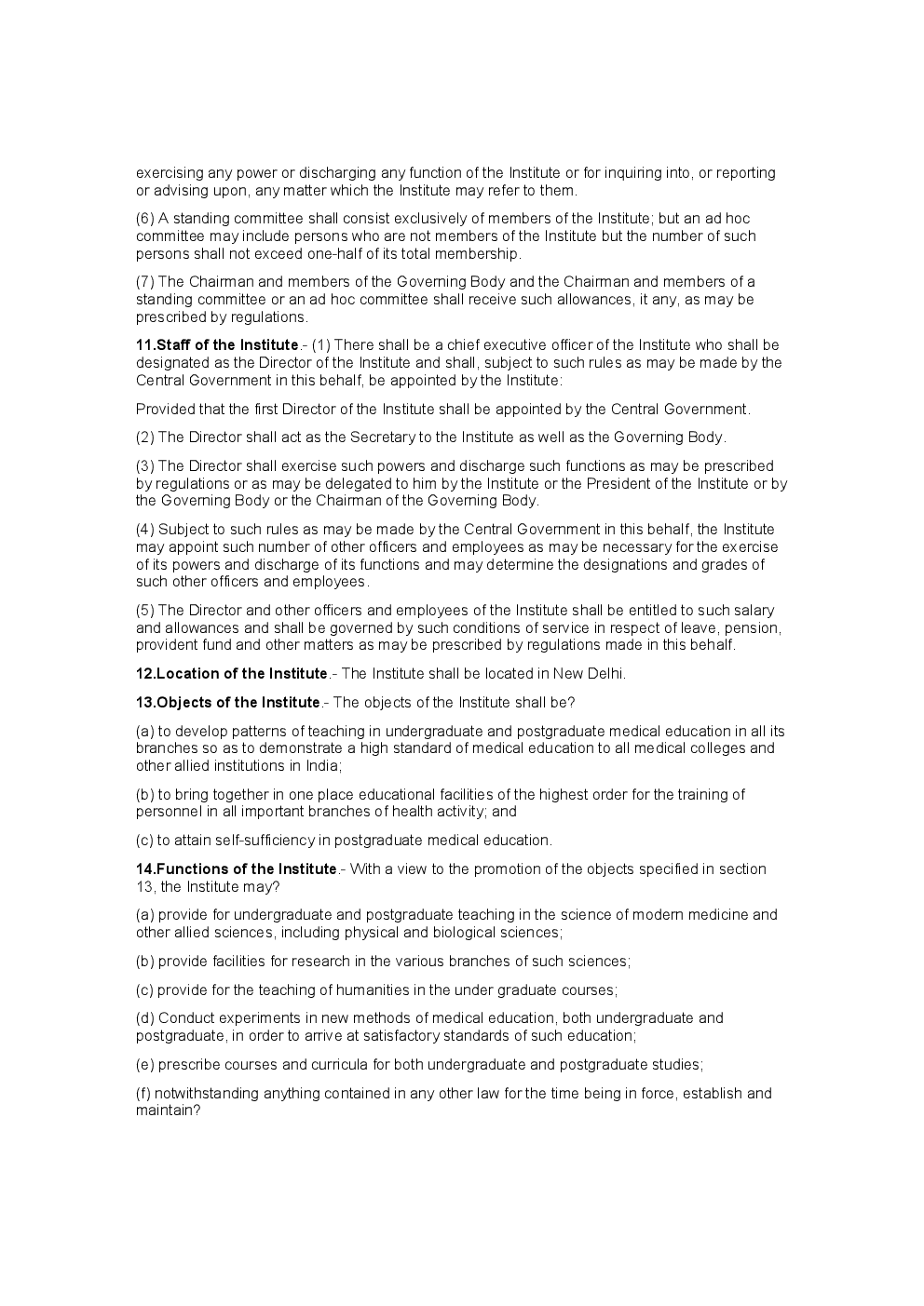 The All-India Institute Of Medical Science Act 1956 - Page 4