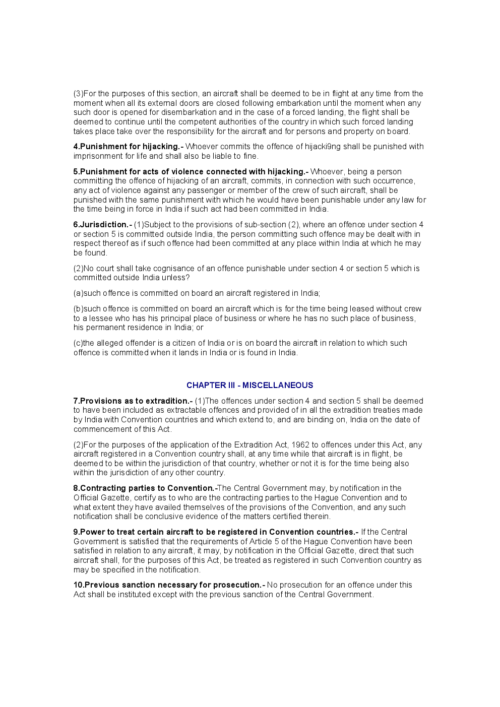 The Anti-Hijacking Act 1982 - Page 3