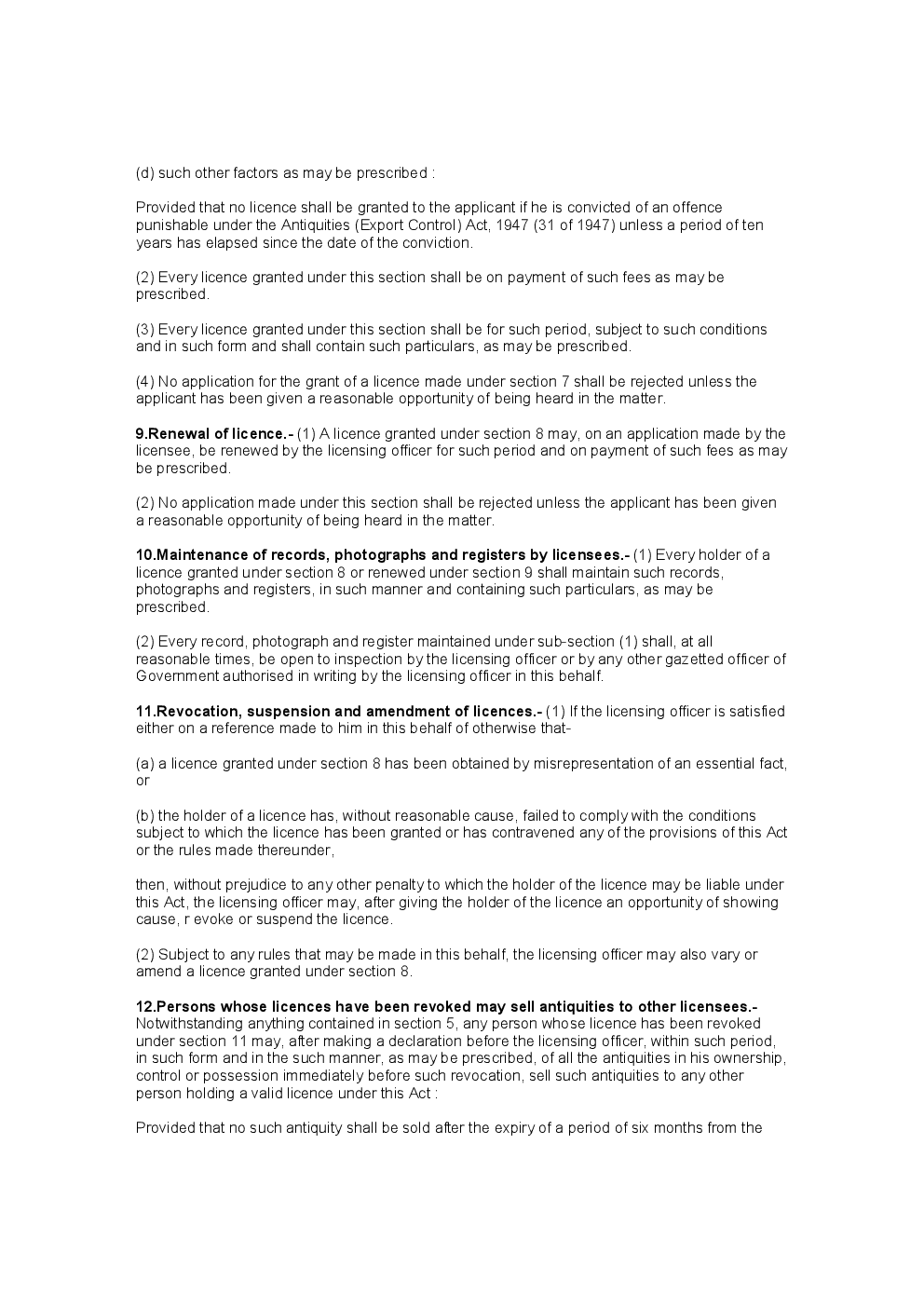 The Antiquities And Art Treasures Act 1972 - Page 4